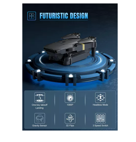 DRON E88 PRO CON DOBLE CÁMARA