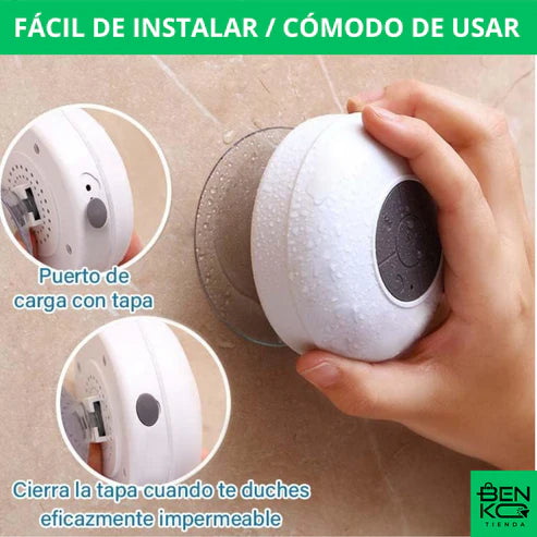 PARLANTE BLUETOOTH PARA DUCHA