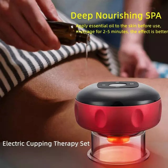 MASAJEADOR DE VENTOSAS RECARGABLE