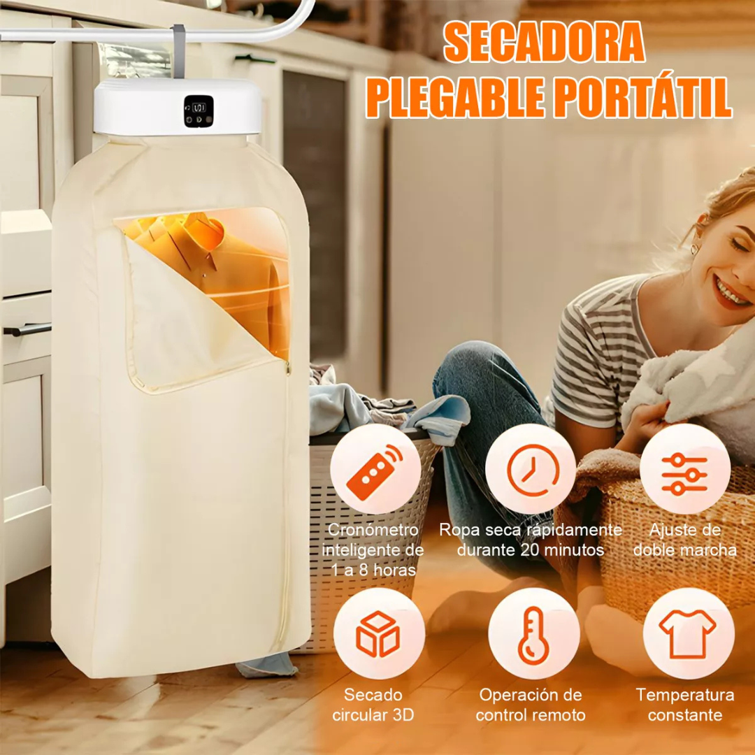 Secador de Ropa Portátil 10kg