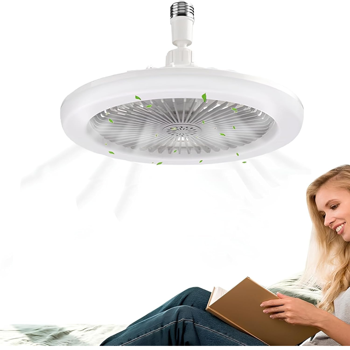 Ventilador de Techo con Luz LED